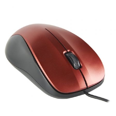 NGS Ratón Crew Rojo 1200 DPI